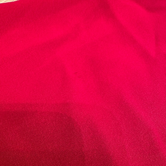 Plein Sud Red Crepe Silk tie back gown size US 6 - Picture 7 of 8